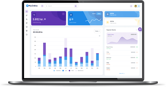 online bestillingssystem analytics